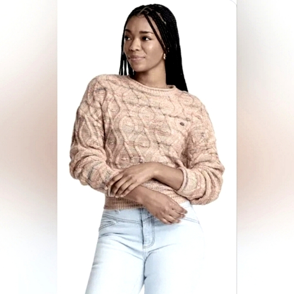 Target Universal Thread Women's Sweater  Crew Neck Tie-Back Pullover